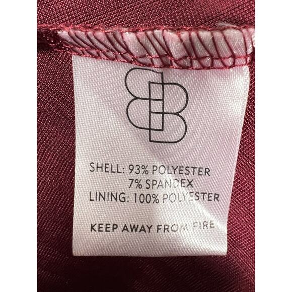 Baltic Born Dress Womens Small Burgundy Velvet Maxi Wrap Long Sleeve Goth Autumn - Picture 9 of 10